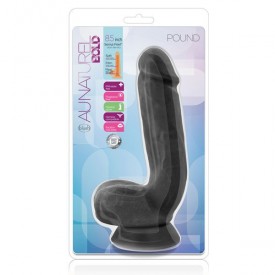 Черный фаллоимитатор Bold Pound 8.5 Inch Dildo - 21,6 см.